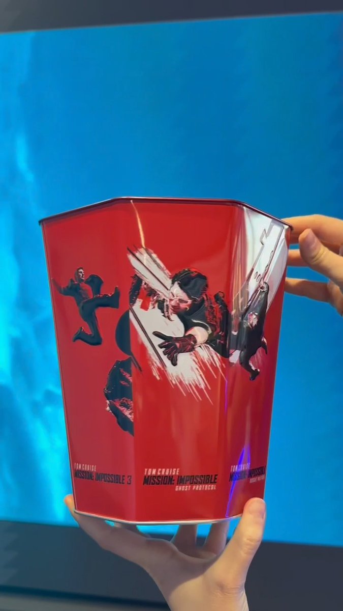 💥 Your mission, should you choose to accept it… 💥 The Mission: Impossible Collectors Combo is coming soon! Suit up for high-stakes snacking with a limited-edition collectors tin and cup filled with popcorn and a soft drink. Be ready to grab yours the moment it drops...💣 Only in selected cinemas, while stocks last.