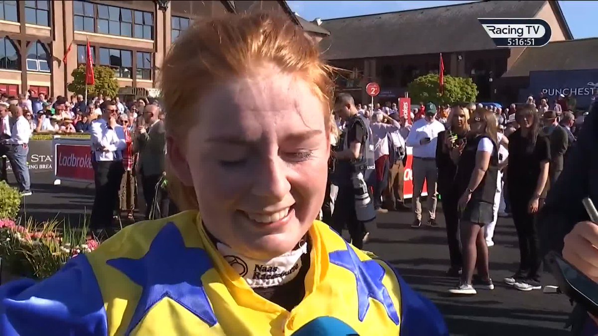 "She has it all. She's a gem." Great stuff from Jody Townend on Bambino Fever. It's been quite a journey for both so far! Jody Townend Punchestown