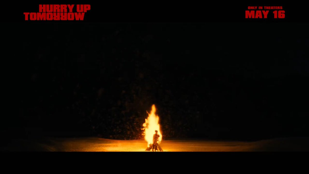 i want the pain. #HURRYUPTOMORROW // IN THEATERS 5.16.25 tickets on sale NOW: