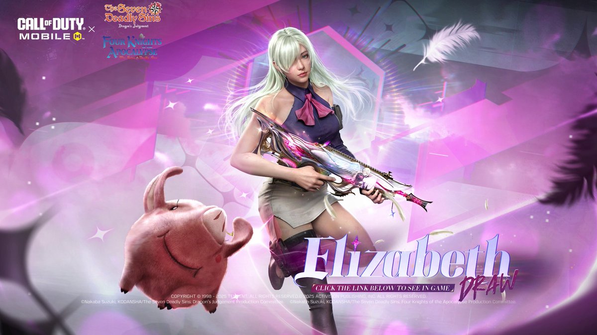 Healer. Hero. Royalty. ✨ The Elizabeth Draw goes live on Thursday, May 1st at 5 PM PT!