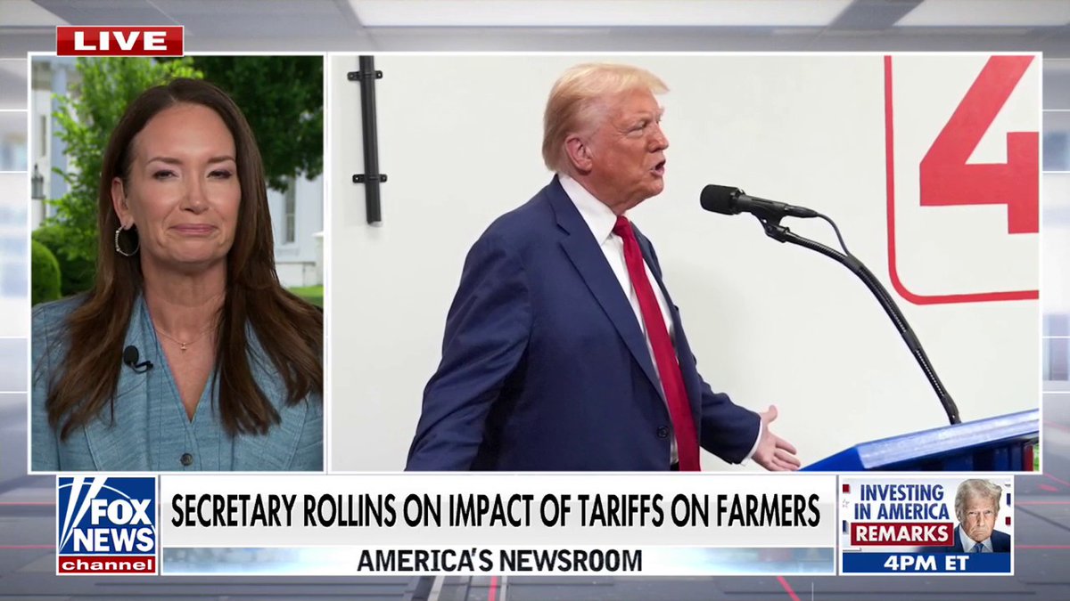 "President Trump's vision of making America great again includes making America healthy again." Secretary Brooke Rollins highlights her trip to Texas with Secretary Kennedy to put food security back in the spotlight, and how the Donald J. Trump administration plans to put American farmers first.