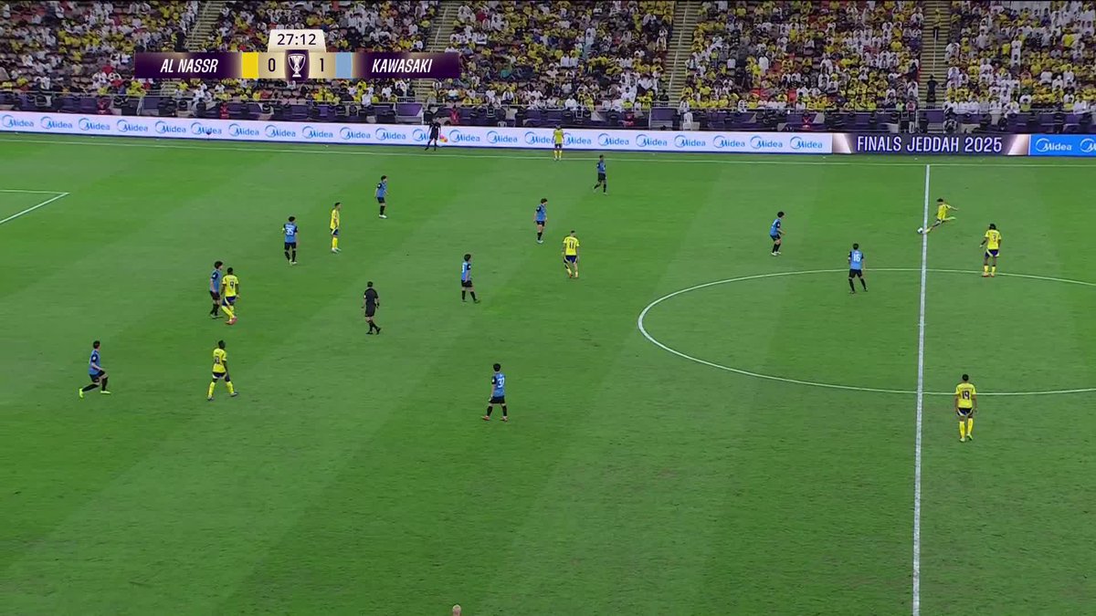 SADIO MANÉ BRINGS AL-NASSR LEVEL WITH A LOVELY MOVE AND STRIKE 😤
