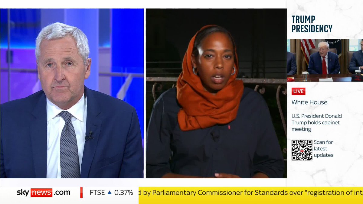 In an emotional report, Sky's Africa correspondent Yousra Elbagir returned to her family home in Sudan, which was left in ruins. Yousra tells Sky's Mark Austin she 'doesn't see this war ending in a peaceful way' Read more: 📺 Sky 501