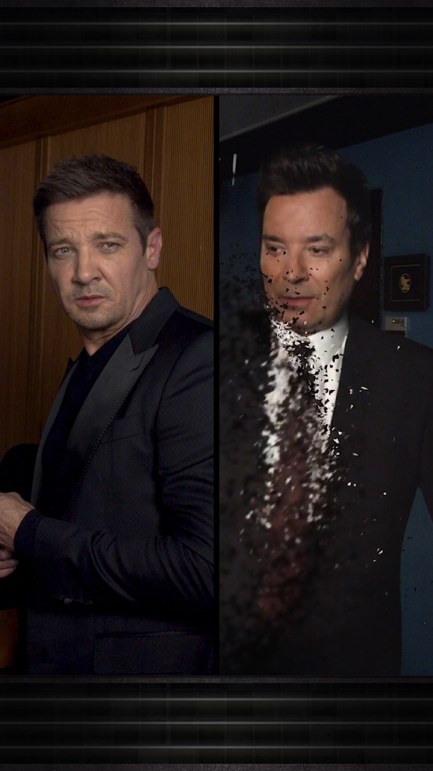 .Jeremy Renner, Jimmy doesn’t feel so good… #FallonTonight