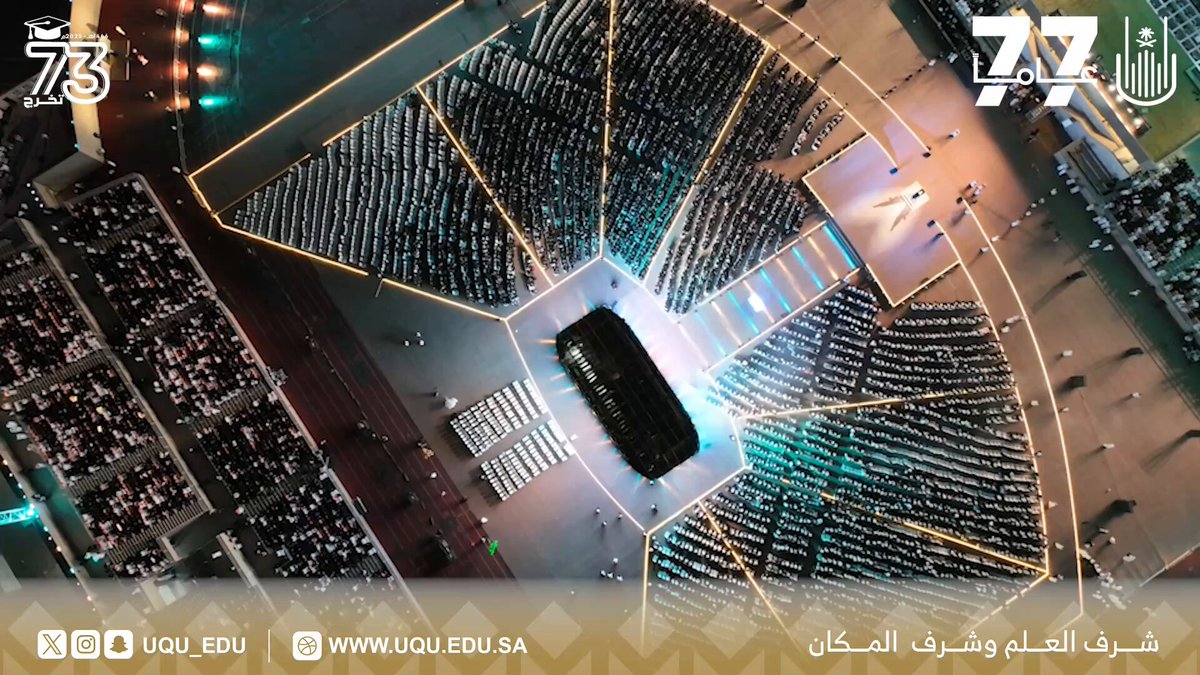 مشاعر الفخر، ودموع الفرح، ودعوات من القلب… هذا ما عبرت عنه كلمات الخريجين وأولياء أمورهم في حفل #تخرج_جامعة_أم_القرى_73 #جامعة_أم_القرى #نواة_التعليم_العالي_77