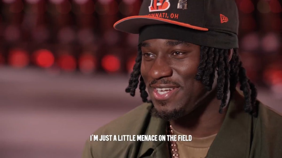 "I'm Shemar Stewart and I'm the newest Bengal in town." #WhoDey x Shemar Stewart