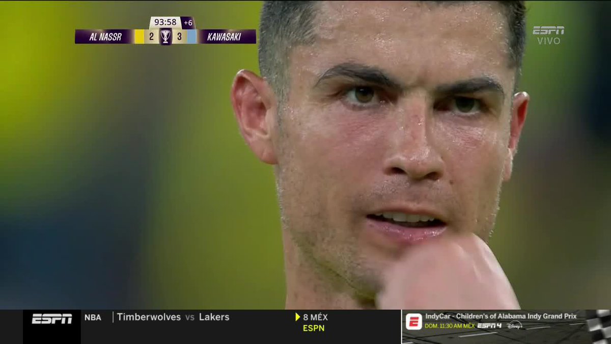 ¿Y SI ENTRABA? CR7 tuvo un gran tiro libre y Yamaguchi le negó el gol del empate en la Champions asiática. 📺 Toda la #AFC Champions League, por #DisneyPlus Premium