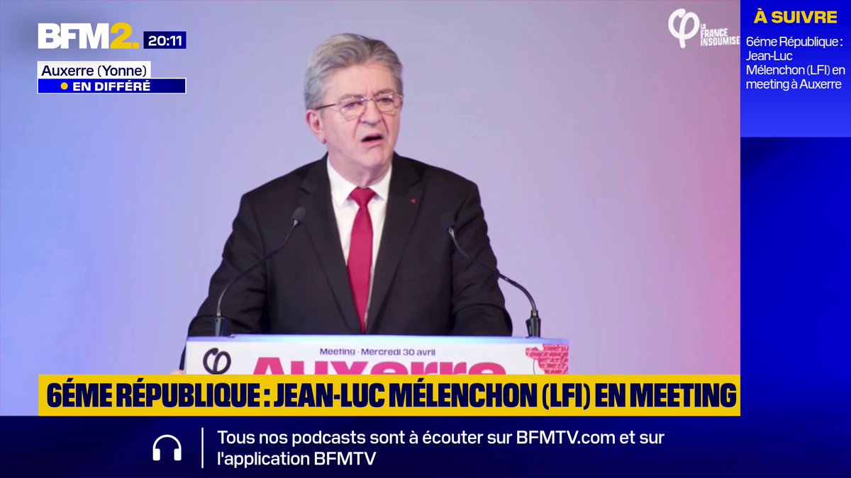 Jean-Luc Mélenchon: "Nous n'avons aucun intérêt à entrer dans une bataille de droits de douane avec les États-Unis"