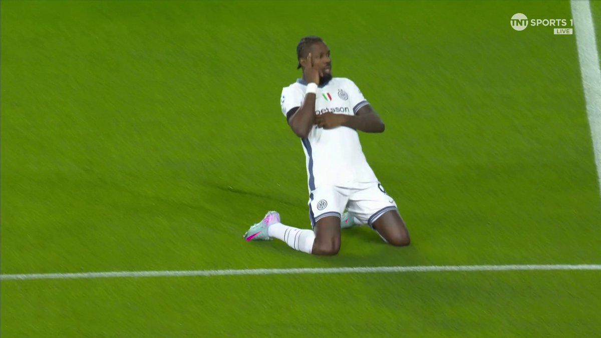 WHAT A START FOR INTER 🤯 Marcus Thuram with an incredible flick to put Inter ahead in 30 seconds 🤩 📺 TNT Sports & discovery+ UK