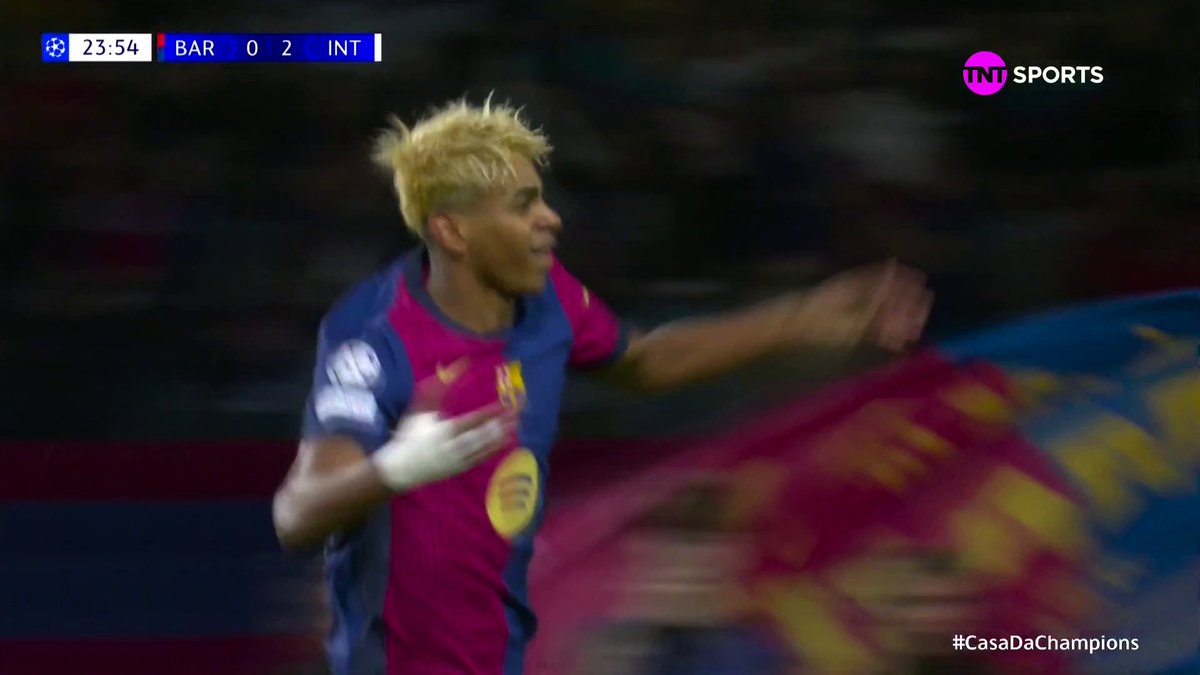 PUTA QUE PARIU JAHAKAJAJAJAJAJA QUE GOLAÇO DO LAMINE YAMAL!!!!