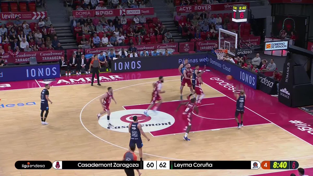 👀 Goran Huskic tiene ojos... por todas partes. ¡El Leyma Basquet Coruña 🍊 tiene un BASE en los centímetros de un PÍVOT! 📺Basket en Movistar Plus+ | #ConectaConTuPasión #LigaEndesa