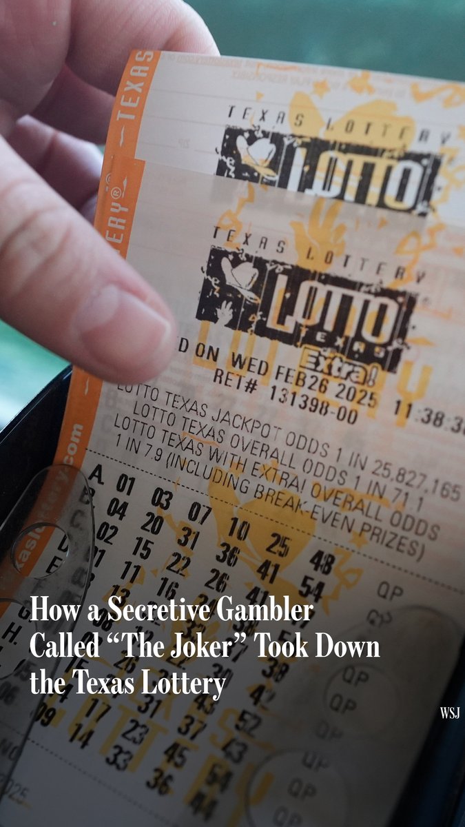 A global team of gambling whizzes hatched a plan to take down the Texas lottery and bring home the jackpot. WSJ’s Joe Wallace breaks down how an ambitious gambling operation has caused a scandal in Texas. 🔗: