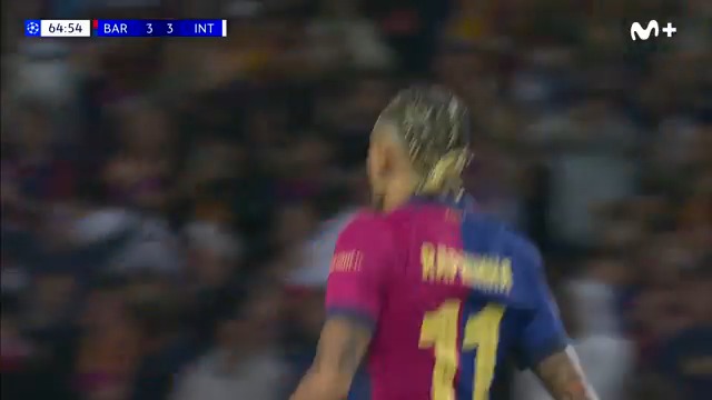 🎮 R2 hasta dejarte sin huella dactilar: 💥 EL CAÑONAZO DE RAPHINHA. #UCL #LaCasaDelFútbol