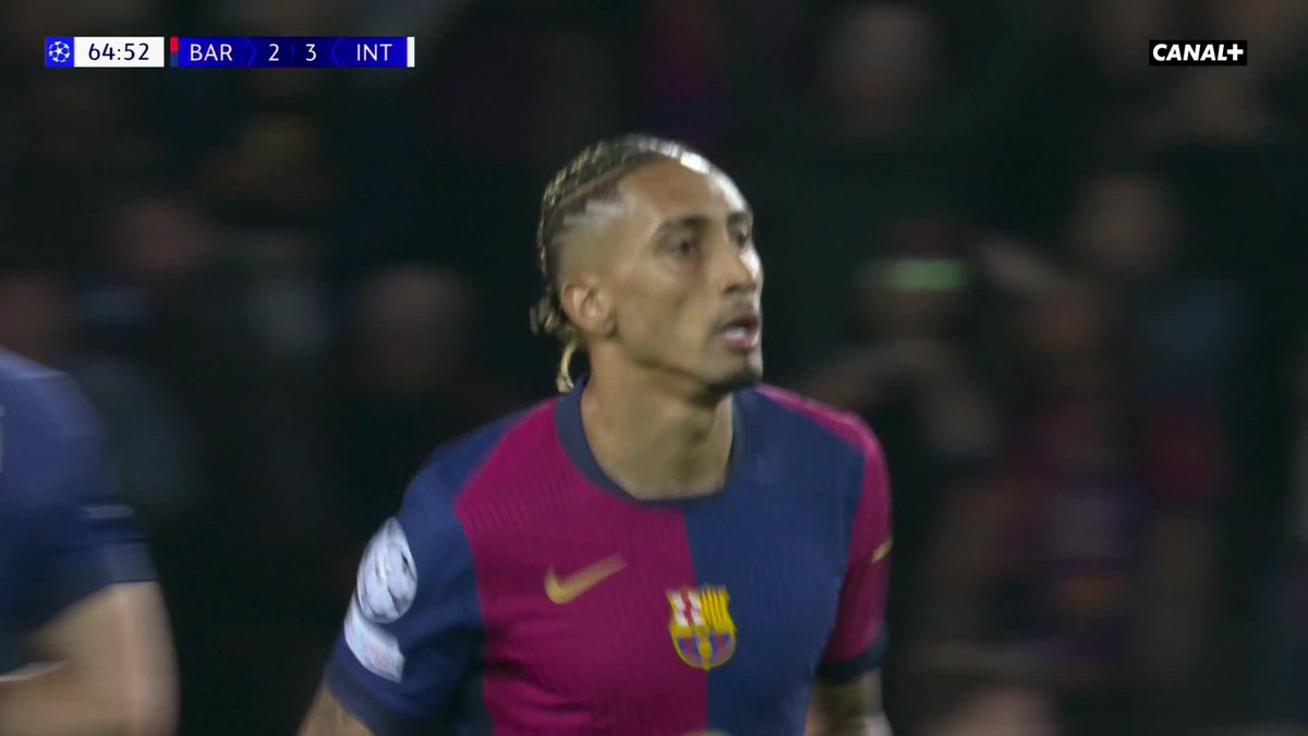 #LDC 🏆 : Le coup de canon de Raphinha qui provoque le CSC de Sommer 😱 C'est quoi ce match ?