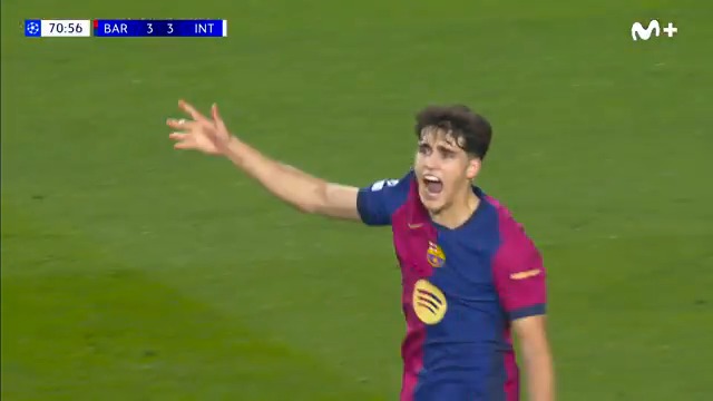 🛡️ Pau Cubarsí. #UCL #LaCasaDelFútbol