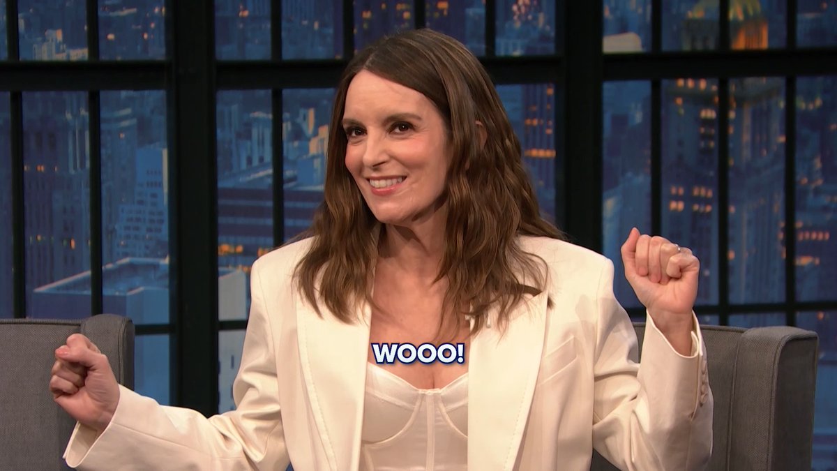 She’s back! Tina Fey’s not-so-warm welcome to being in front of the camera.