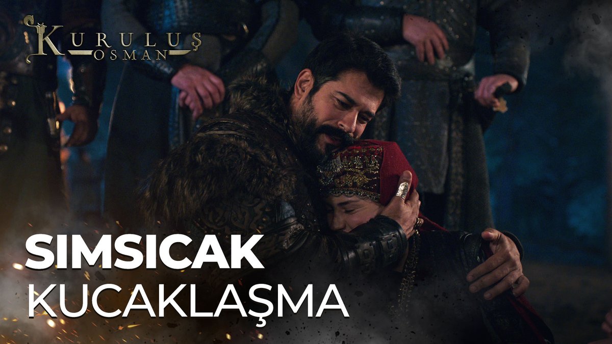 Evladına sımsıkı sarıldı. "Ben artık sizden ayrı kalmak istemiyorum!" #KuruluşOsman atv