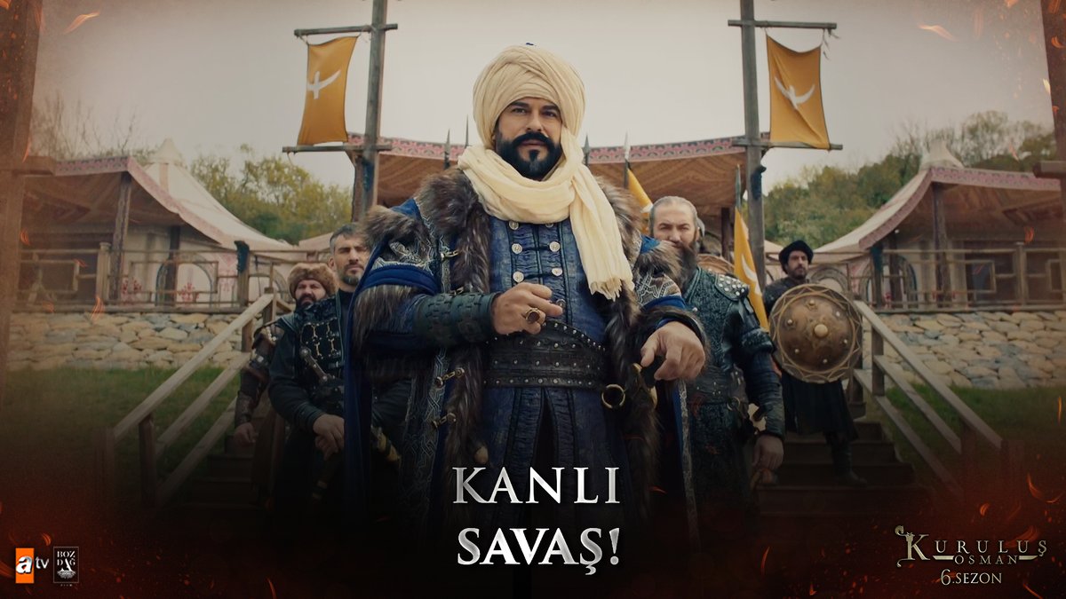 “Bu toprakların gördüğü en kanlı savaş olacak!” “It will be the bloodiest war this land has ever seen!” #KuruluşOsman heyecan dolu yeni bölümüyle #atv’de devam ediyor! Bozdağ Film atv