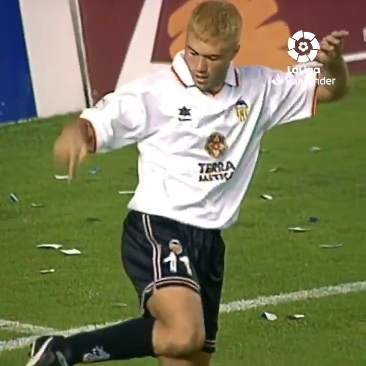 Here's Adrian Ilie scoring two great goals for Valencia.
