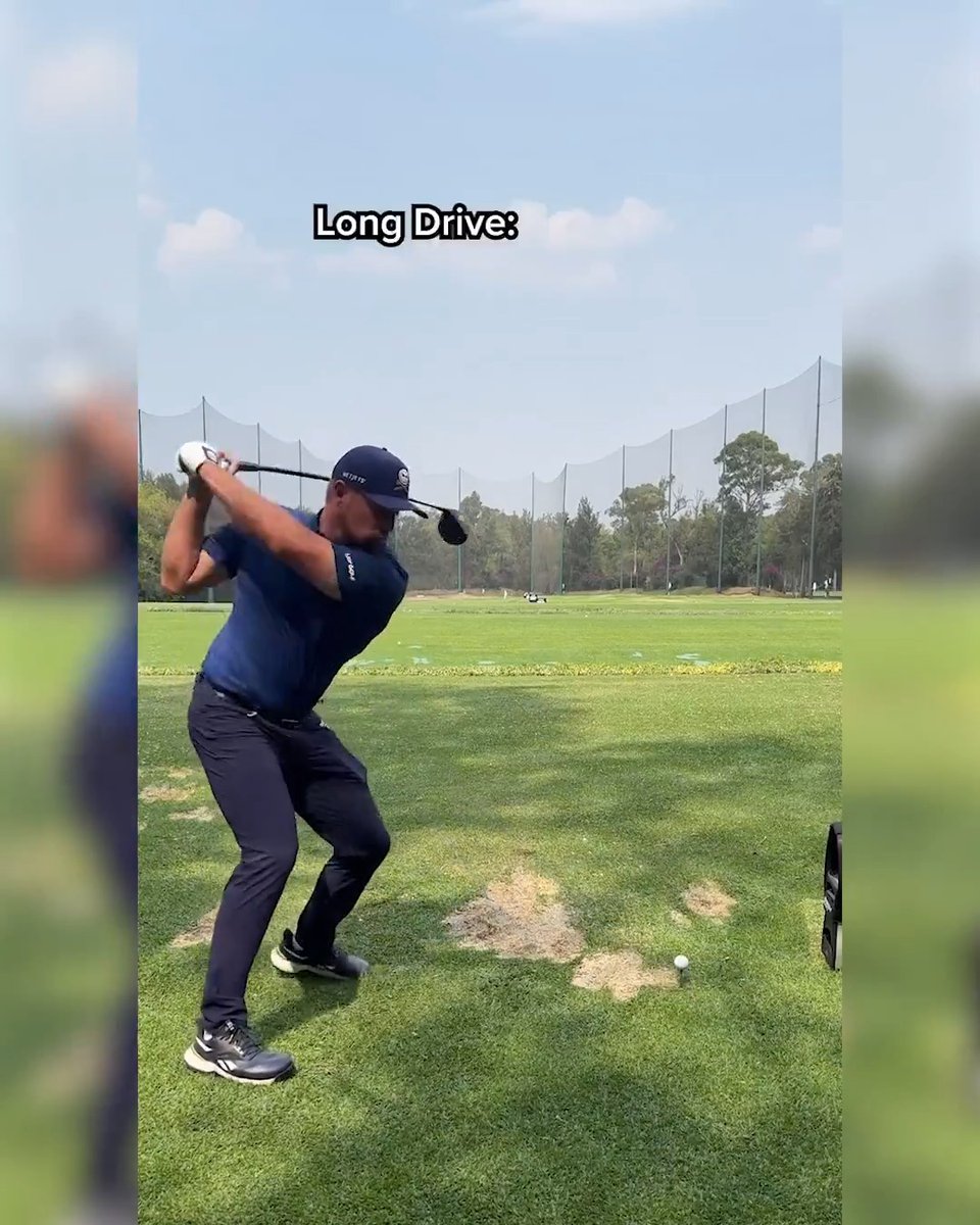 Bryson DeChambeau's yardages from 8,000 feet above sea level. 😯 (📹: Bryson DeChambeau)