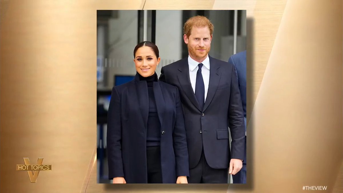 PRINCE WILLIAM TO STRIP MEGHAN MARKLE OF HRH TITLE? #TheView co-hosts weigh in on rumors after Markle sent a gift to a friend using her former title, Her Royal Highness, despite the fact that she and Prince Harry stepped away from their royal roles in 2020.