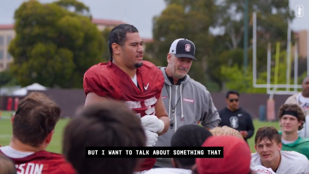 Coach Reich lit the spark &amp; Simi brought the heart. 🗣️ Mic’d up on the final day of Spring Ball