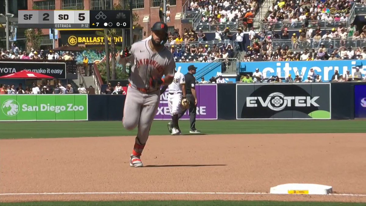 Ramos launches one to the second deck 🚀