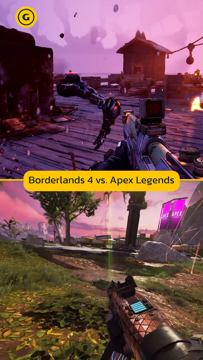 Do you think that #Borderlands4 looks similar to #ApexLegends? 🤔