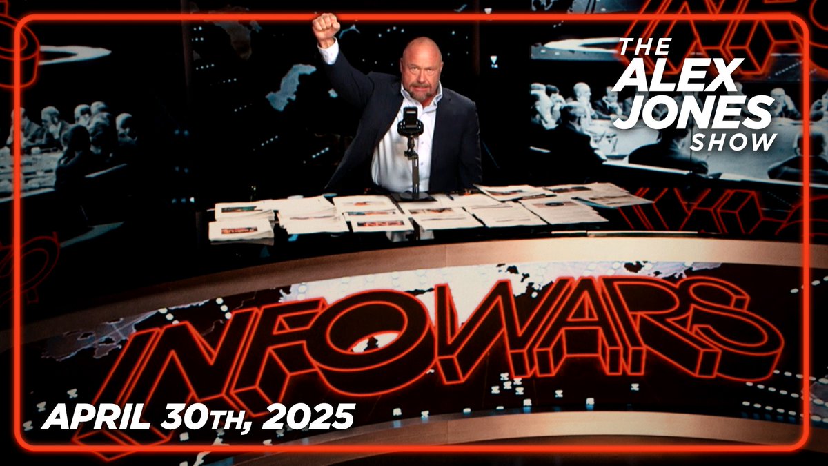 WEDNESDAY BOMBSHELL BROADCAST: RFK Jr. Just Revealed That The Pentagon/DARPA Is Behind The Secret Geoengineering/Chemtrail Weather Weapon Project & Pledged To END It! This Is The Most Devastating Move Yet Against The Globalist Deep State Mad Scientist System! Absolute Must-Watch/Share Edition Of The Alex Jones Show! — 4/30/25 » LIVE X STREAM: