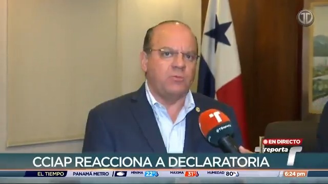 El presidente de la Cámara de Comercio, Industrias y Agricultura, Juan Arias (Juan A. Arias S.), calificó la declaración firmada por dirigentes políticos en rechazo a los acuerdos firmados entre Panamá y Estados Unidos como “un poco irresponsable”.