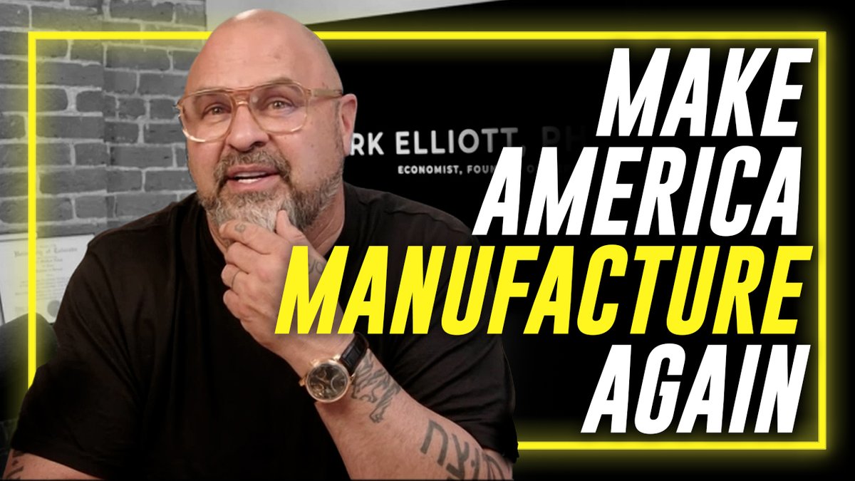 EXCLUSIVE: World-Renowned Market Expert Kirk Elliott Delivers Powerful Analysis On Trump’s Impact On The Economy— Make America Manufacture Again! Do Not Miss His Bombshell Insight On Stocks, Precious Metals, Trade, Tariffs & MORE! Kirk Elliott PhD » LIVE X STREAM: