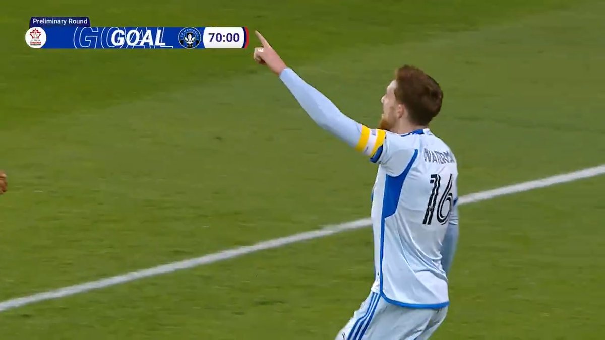 Le but égalisateur de Joel Waterman 💥 Waterman’s tying goal 💪 #CFMTL