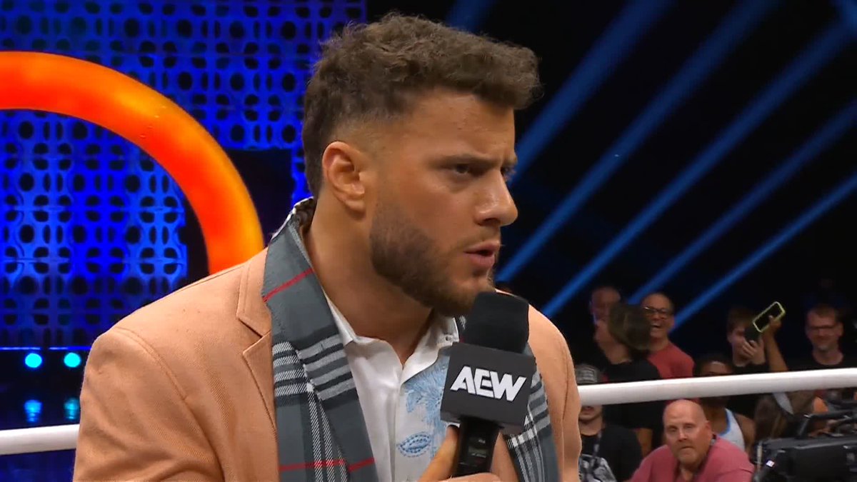 Bobby Lashley finally tells MJF what he has to do for his thumbs up! Watch #AEWDynamite LIVE on TBS &amp; MAX @FightBobby | @SheltyB803 | MVP | Maxwell Jacob Friedman™️