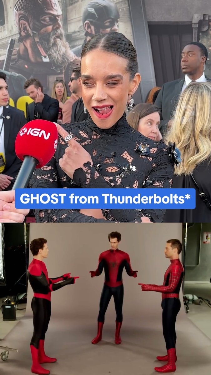 Thunderbolts' Hannah John-Kamen would be STOKED to be with the Spider-Men - who wouldn't be?