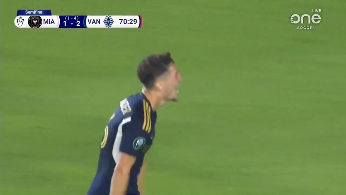 Nem Messi, nem Suárez, nem Busquets, nem Alba. Para a final da Concachampions vai o Vancouver Whitecaps, com um sonoro 5 a 1 no agregado! Nunca um time canadense foi campeão e apenas dois (Montreal em 2015 e Toronto em 2018) foram vice.