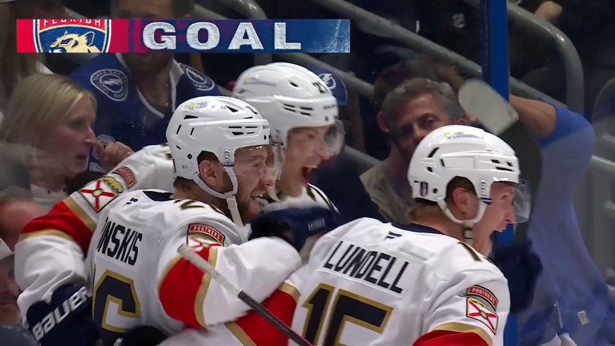 A big four-point night for Eetu Luostarinen as the Florida Panthers get their insurance goal 👏 #StanleyCup 🇺🇸: ESPN 2 ➡️ 🇨🇦: Sportsnet or stream on Sportsnet+ ➡️