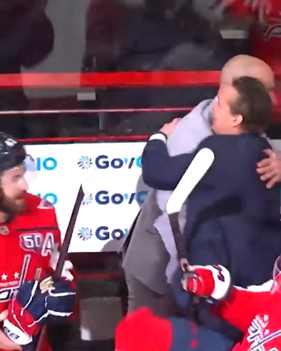 Congrats on your first #StanleyCup Playoffs series win as head coach, Carbs! #ALLCAPS