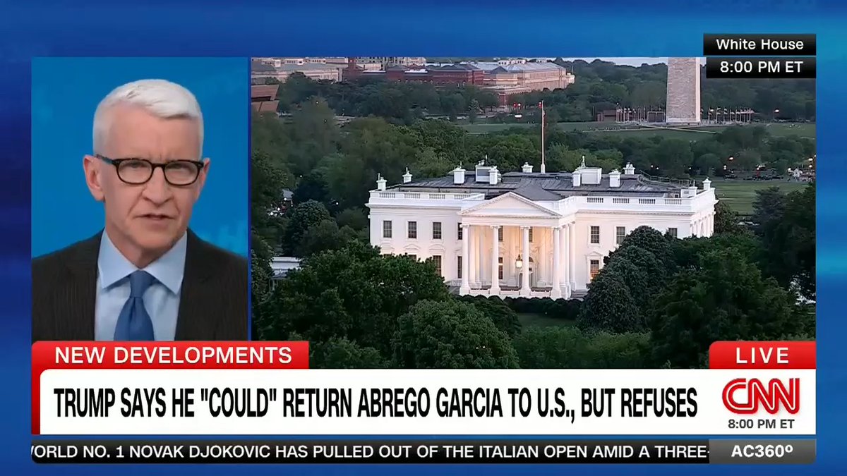 The president says he could obey the courts and help bring back a wrongly deported man from El Salvador, but he won't. And his secretary of state suggests that he would defy the courts completely.