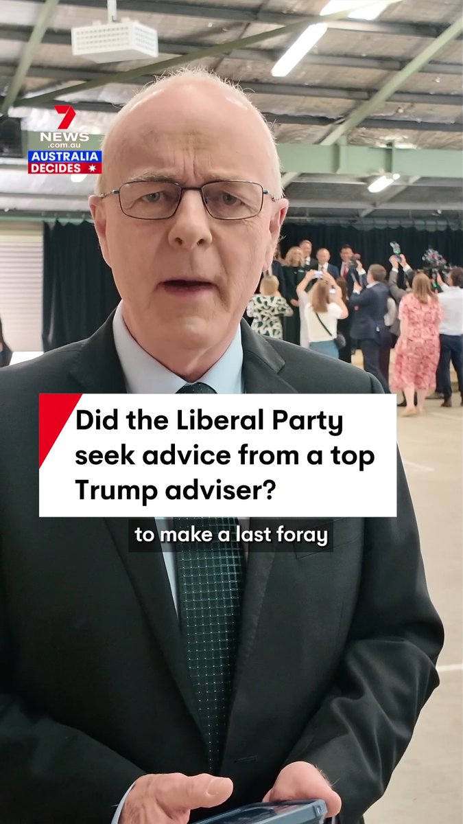 A prominent adviser who helped Donald Trump’s to be re-elected has quietly visited Australia to help Peter Dutton shape his election strategy, according to claims reported by The Guardian. #LiberalParty #Liberal #election #PeterDutton #ChrisLaCivita #DonaldTrump #auspol #7NEWS