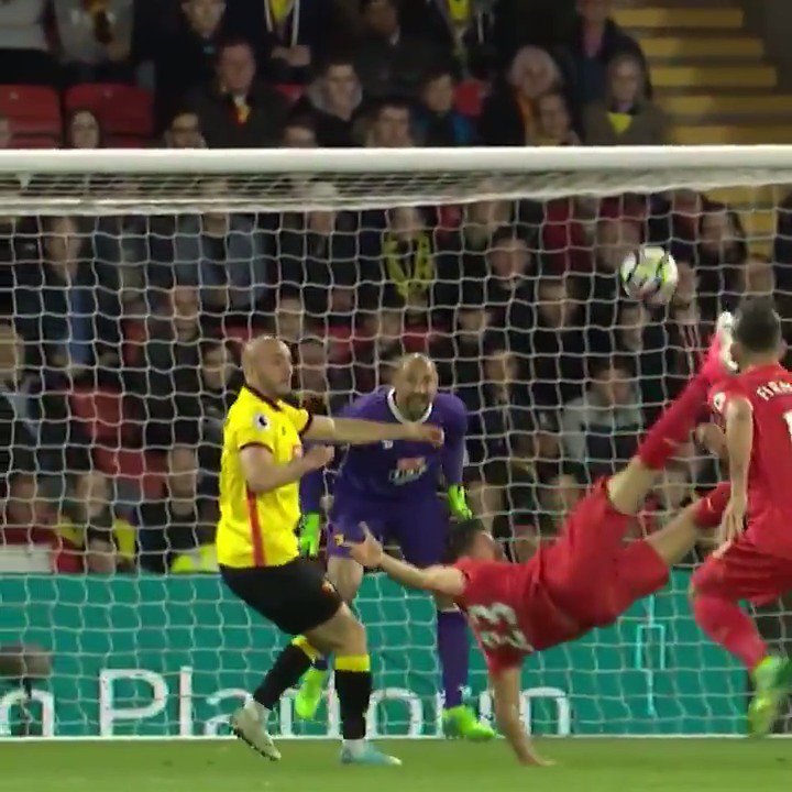 🇩🇪💥 8 years ago today: Emre Can's incredible overhead kick! 😍 This was awarded the Premier League 2016/17 Goal of the Season. 🥇