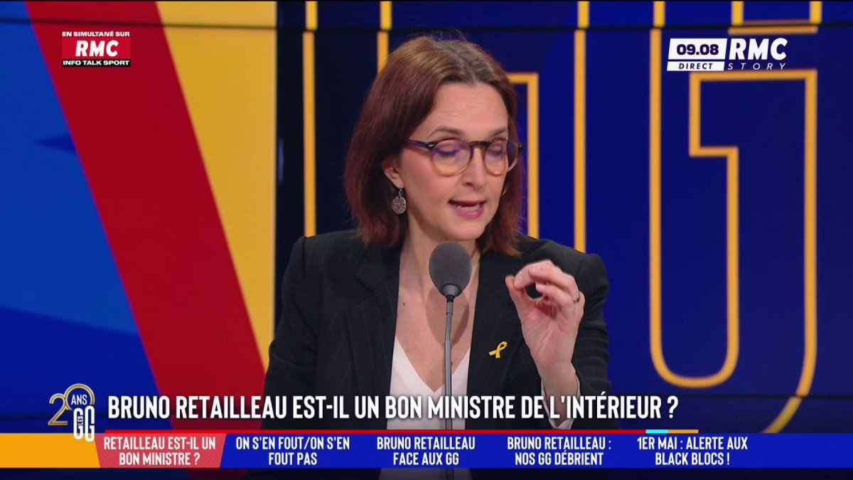 🤔 Bruno Retailleau est-il un bon ministre de l’Intérieur ? 🗣️ Barbara Lefebvre : "Il a eu raison de prendre le poste. Il essaie de faire entendre une voix de raison dans cette macronie informe dans laquelle la France s'est enfoncée. Au moins, il a un cap." #GGRMC