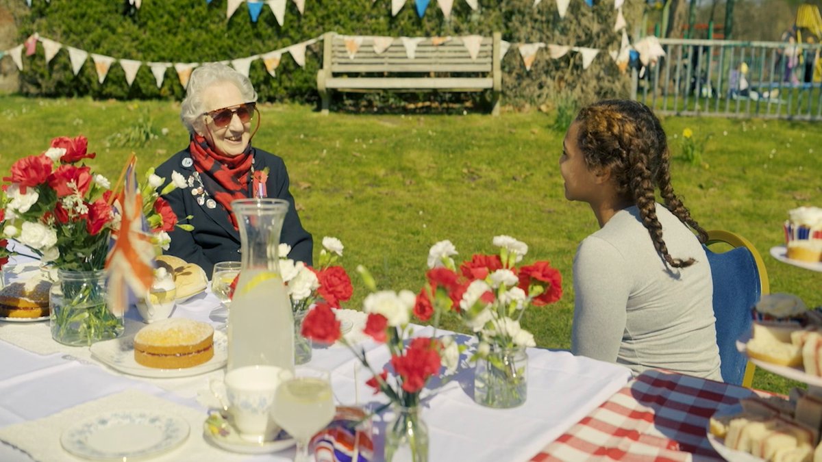 To mark VE Day 80, we’re proud to share a preview of our new film 'I’ll Remember', featuring real Second World War stories collected by children across the UK. One comes from Marie, who travelled to London to celebrate VE Day. Find more here: