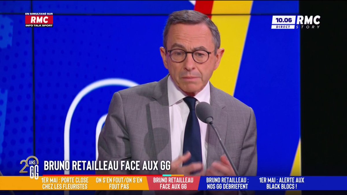 🚨 Bruno Retailleau, ministre de l'Intérieur, est face aux GG 🗣️ Bruno Retailleau : "Je souhaite interdire le voile à l'université." #GGRMC