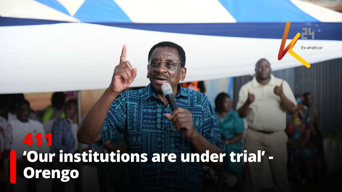 Orengo warns 2027 elections may not be free and fair without protection of democratic institutions