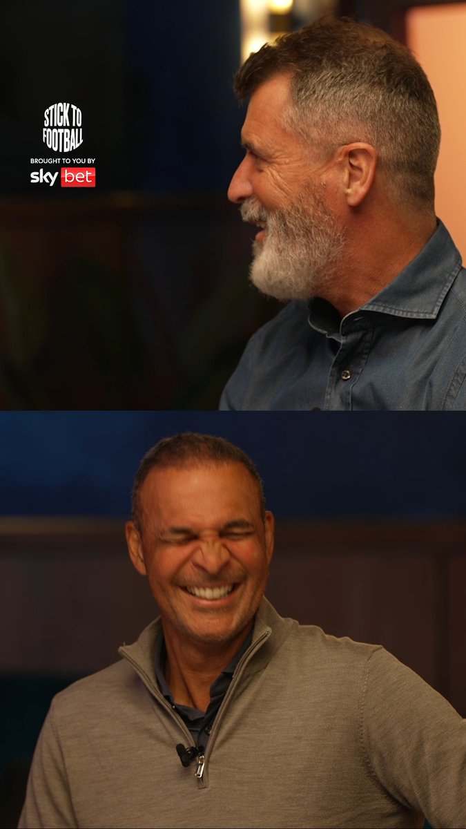 “You got me!” 🤣 A legendary moment as Ruud Gullit left Roy Keane with no comeback! 🤯