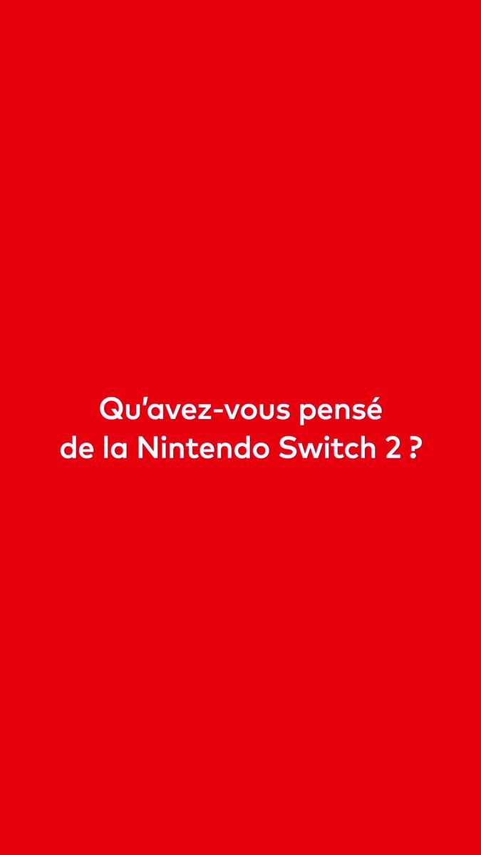 Que pensez-vous de la #NintendoSwitch2 ? Découvrez ce que les joueurs et joueuses ont à dire sur la console !