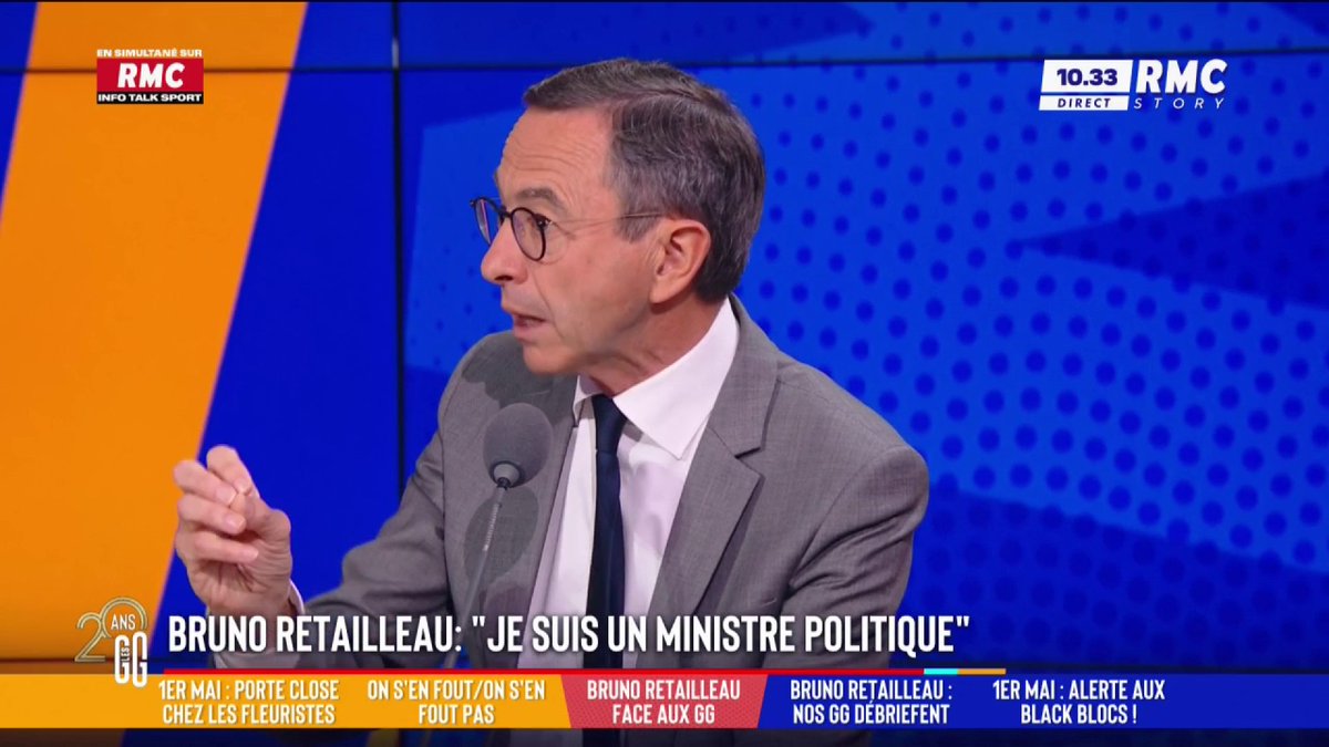 🚨 Bruno Retailleau, candidat à la présidence LR : "Il faut tout changer, du sol au plafond, même le nom du parti. Il va falloir créer un parti moderne, patriote, populaire avec de nouvelles idées." #GGRMC