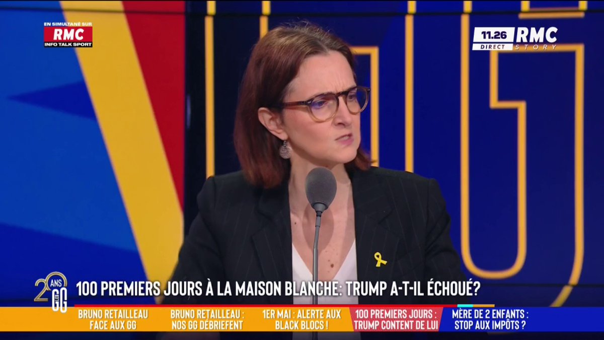 🏛️ 100 premiers jours à la Maison Blanche : Trump a-t-il échoué ? 🗣️ Barbara Lefebvre : "Il a du boulot le pauvre avec tout ce wokisme américain. Mais c'est très bien, il avance tranquillement, il n'a pas du tout échoué." #GGRMC
