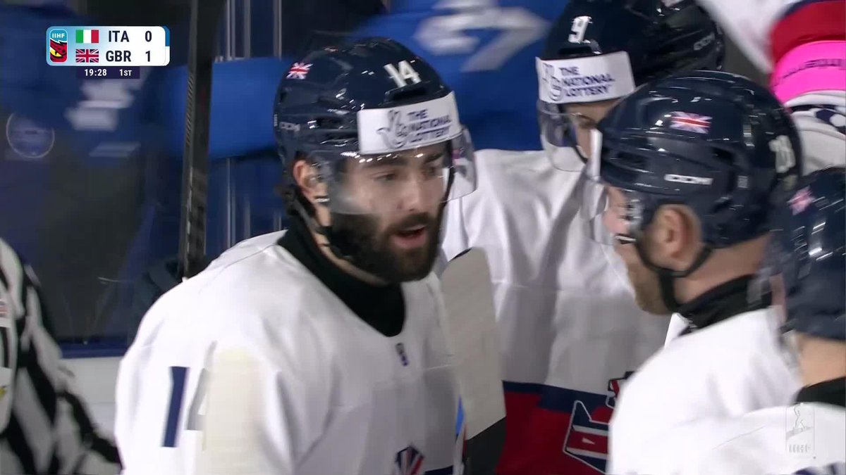Liam Kirk didn’t come to mess around 😤 Goal for Team GB Ice Hockey just 32 seconds in! 🇬🇧 #MensWorlds1A Watch games live at