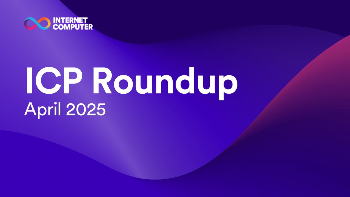 It's that time again. Let's dive into the latest edition of the ICP Round Up: 💪 Upgraded ICP Dashboard 🌐 Paris Blockchain Week buzz! 📺 ICP United debuts from @icphub_US - catch their first episode! 🎓 ICP HUBS NETWORK launches 'Onchain Academy' for developers 💼 OISY Wallet delivers new functionality, token integrations (OpenChat, ICPanda), and support for Base and BNB Chain 🔋 Piggycell spotted in Seoul - 100k+ battery stations using ICP smart contracts 🗓️ World Computer Summit announced for 3rd June in Zurich - Stay connected DFINITY Foundation for more from the IC